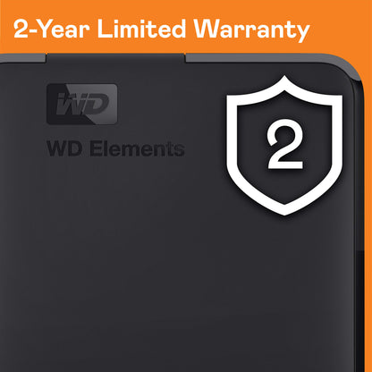 WD Elements Portable Externe Festplatte - 4 TB USB 3.0 Schwarz