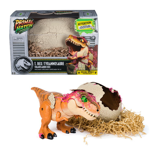 Jurassic World Primal Hatch – Interaktiver T-Rex im Ei