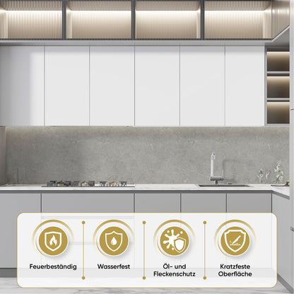 IZODEKOR SPC Wandpaneel Stein Grau - 60x120cm