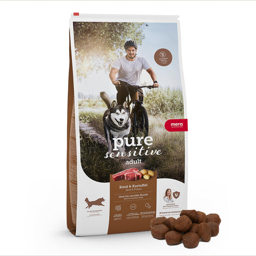 MERA Hundetrockenfutter Rind und Kartoffel - 12.5 kg