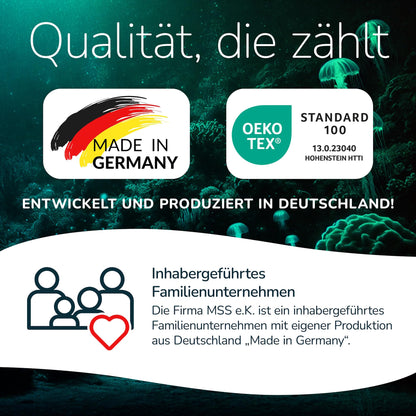 MSS Aqua Deluxe 7 Zonen Wellness Kaltschaummatratze - 140x200 cm H4/H5