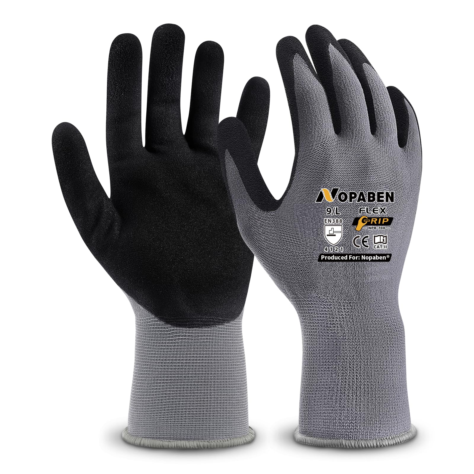 Montagehandschuhe Mechaniker Nitril Grösse S - 24 Paar. Bieten Schutz und präzisen Griff für Montage- und Mechanikerarbeiten.