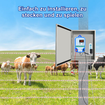 YYYuYong Weidezaungerät Elektrisch - 15KM Reichweite, 230V/12V