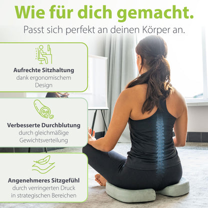 feela.® Orthopädisches Ergonomisches Sitzkissen – 3er Set Medium