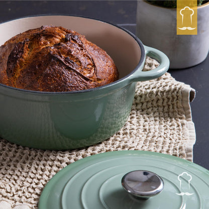 Chefarone Gusseisen Schmortopf emailliert 26 cm - Induktion