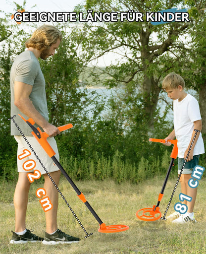 SUNPOW OT-MD10 Metalldetektor für Kinder mit LCD-Anzeige