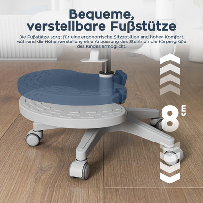 MARK ADLER Junior 5.0 Kinderschreibtischstuhl ergonomisch grau