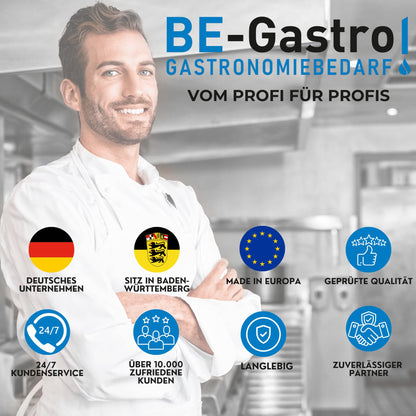 BE-GASTRO® Gastro Geschirrbrause Einloch Premium Hebelgriff Blau