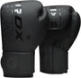 RDX Kara Boxhandschuhe Maya Hide Leder für Boxen, Muay Thai und MMA – Klettverschluss und Belüftungslöcher