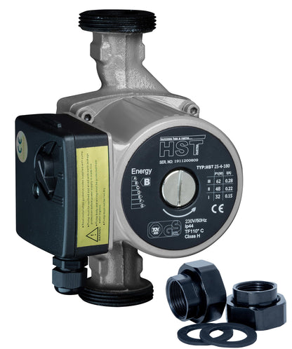 HST Heizungs-Umwälzpumpe 25-40/180 mm - Förderhöhe 4m