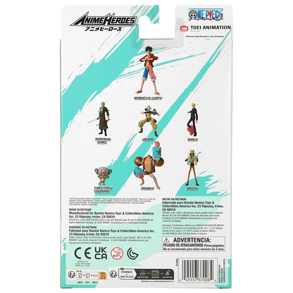 Bandai Anime Heroes One Piece Monkey D. Ruffy Figur 17 cm