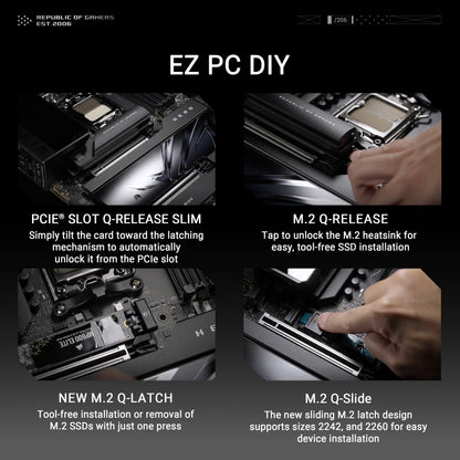 ASUS ROG CROSSHAIR X870E HERO Mainboard Sockel AM5