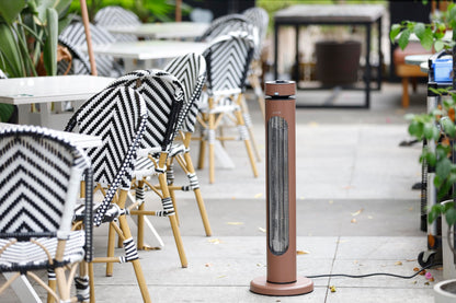 HeatSwiss Infrarot Standheizstrahler Terrassenheizer - 1500W Oszillation