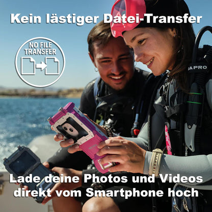 DIVEVOLK Seatouch 4 Max Plus Unterwassergehäuse – iPhone Kompatibel