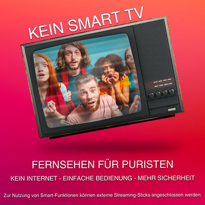 TELEFUNKEN XF32N750M LED TV - 32 Zoll Full HD, Schwarz