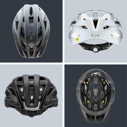 uvex i-vo cc MIPS Allround-Helm, Black-Cloud matt, 56-60 cm