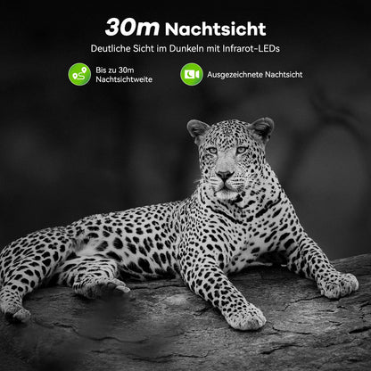 DEATTI Wildkamera 4K 48MP HD WLAN mit App Steuerung