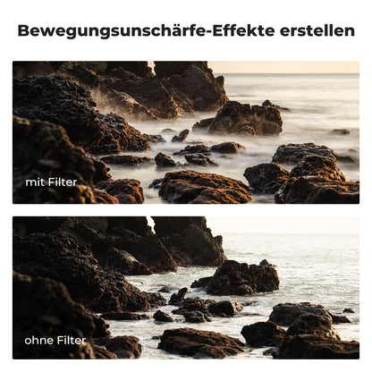 K&F CONCEPT Nano-X Variabler ND Graufilter ND2-400 – 67mm