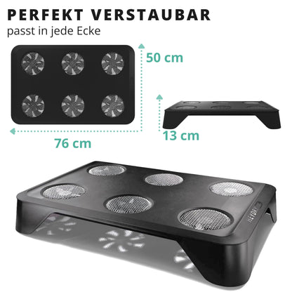 HEYDRY® Wäschetrockner Alternative für Wäscheständer – Schwarz