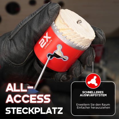 EZARC M42 BiM-Lochsägen Set Pro - Ø 19-64mm (16-tlg)