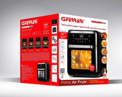 G3 Ferrari Friggisano 2.0 Heissluftfritteuse 11L Schwarz