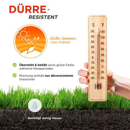 Premium Sport & Spiel Rasensamen - schnellkeimend trockenresistent 10kg