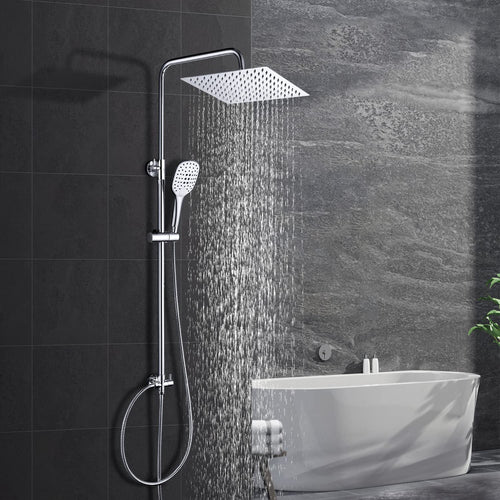 Görbach Edelstahl Duschsystem SJ-E3030CP Regendusche - Chrom