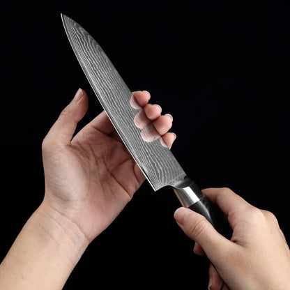 Wakoli Damastmesser Set 3-tlg. – 67 Lagen Damaststahl VG10