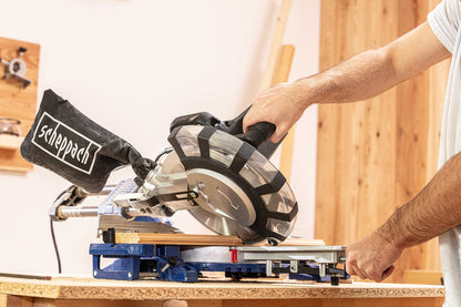 Scheppach HM254SPX Kappzugsäge 2200W - inkl. 2. Blatt & Untergestell