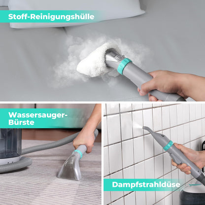 HAUSHOF StainZapper Vapo Waschsauger mit Dampffunktion