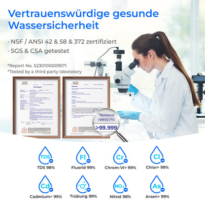 Waterdrop G3P600 Umkehrosmoseanlage - 600 GPD Unterbau