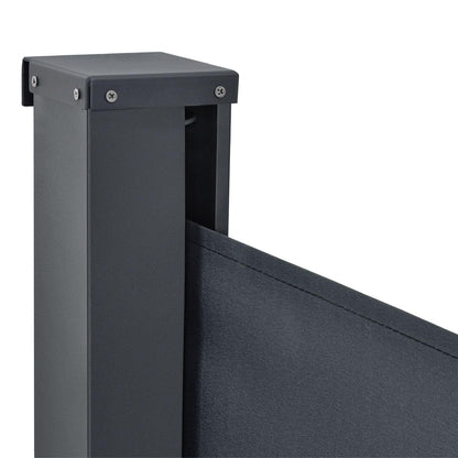 Juskys Seitenmarkise Dubai ausziehbar 500x160 cm Anthrazit