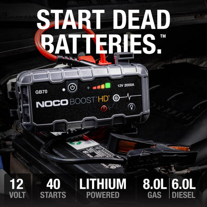 NOCO Boost GB70 Starthilfegerät Powerbank - 2000A Lithium