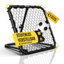 Racetex Fussball Rebounder Kinder – Stufenlos verstellbar