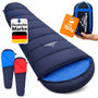 MOUNTREX Sommerschlafsack, Mumienschlafsack, ultraleicht, 760 g aus 380T-Nylon für Camping