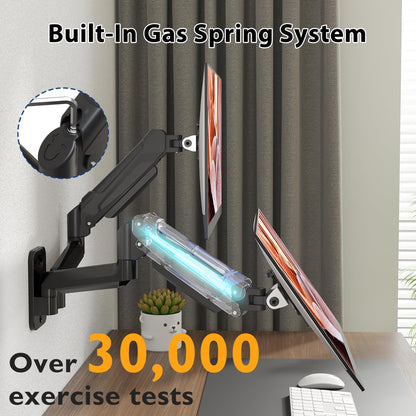 BONTEC Dual Monitor Wandhalterung – Für 13-32 Zoll Bildschirme