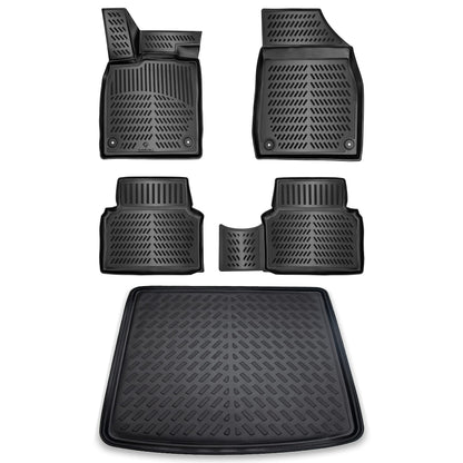 ELMASLINE 3D Matten Set Skoda Enyaq iV (oberer Ladeboden)