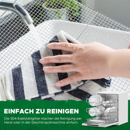 Kwasyo DA 1000 Dörrautomat Edelstahl – 1.8m² XXL Dörrfläche