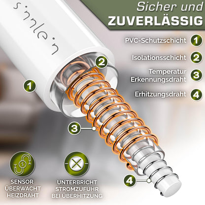 sinnlein Elektrische Heizdecke 200x180 cm - Abschaltautomatik