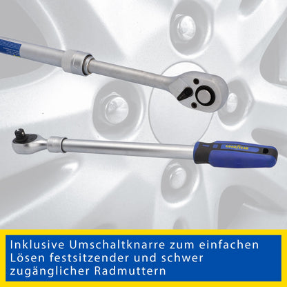 Goodyear Radwechselset 6-teilig - Drehmomentschlüssel