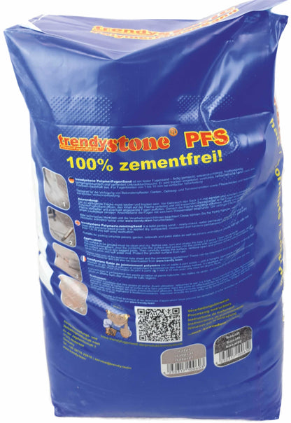 trendybau trendystone Polymerfugensand 25 kg Basalt-anthrazit