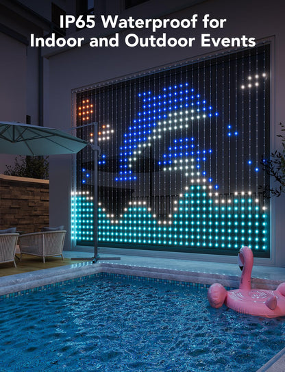 Govee Curtain Lights RGBIC LED Vorhang 520 LEDs 2x1.5m