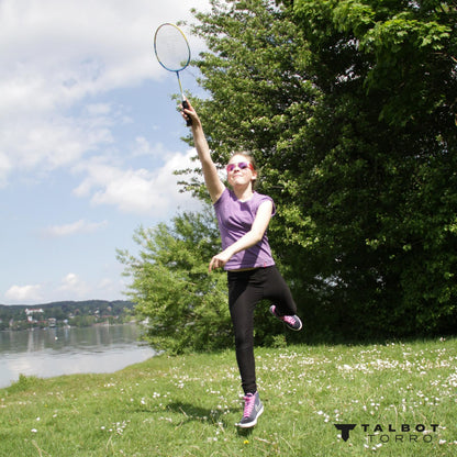 Talbot-Torro Badminton-Set Family mit 4 Schlägern und Netz