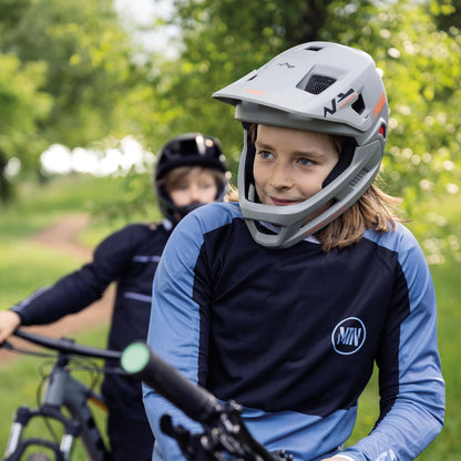ABUS YouDrop FF Kinder-Fullface Helm - Schwarz S