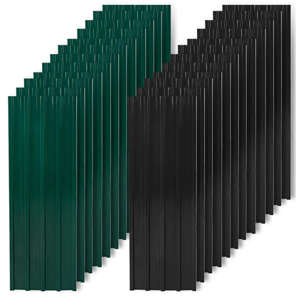 ESTEXO Trapez-Profilblech Stahl Dach – 12 Stück Anthrazit