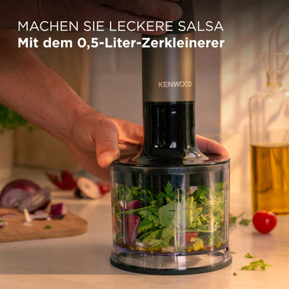 Kenwood Triblade XL Pro HBM80.322BK Stabmixer 1200W Set