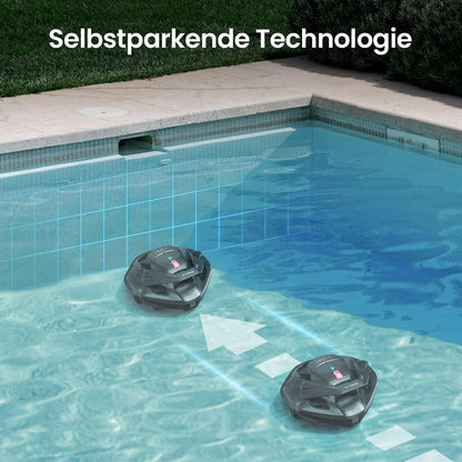 AIPER Seagull SE Poolroboter, kabelloser Poolsauger bis 80 m²