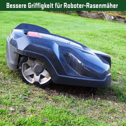 Nordic Lawn Hybridrasen 80 x 80 cm – Rasengitter für Mähroboter