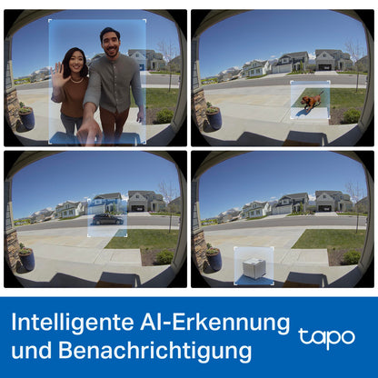 Tapo D235 Video-Türklingel mit 2K 5MP Kamera und Farb-Nachtsicht