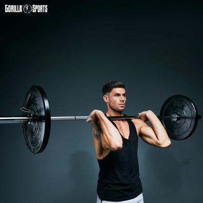 GORILLA SPORTS Langhantelstange - Olympia 50mm 220cm